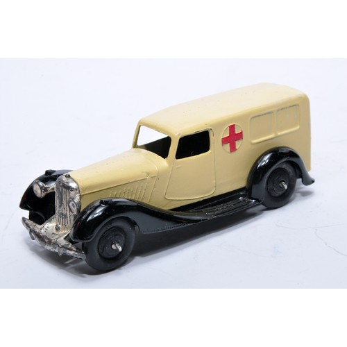 745 - Dinky No. 30F Ambulance. Single issue is in cream, as shown. Displays generally very good to excelle... 