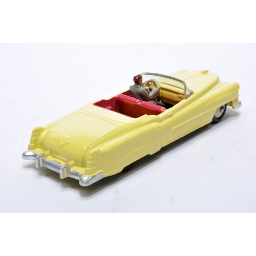 779 - Dinky No. 131 Cadillac Eldorado. Single issue is in yellow with red interior, and cream hubs, as sho... 