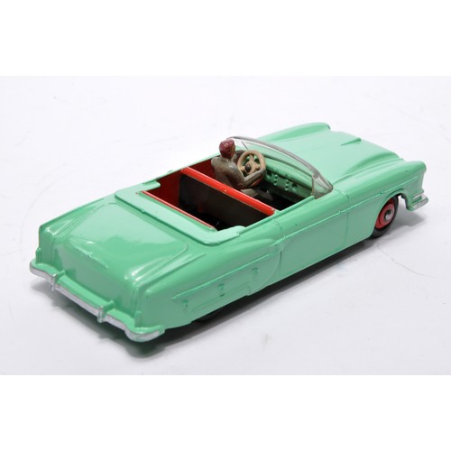 780 - Dinky No. 132 Packard Convertible. Single issue is in mint green with red interior, and red hubs, as... 