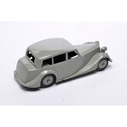 787 - Dinky No. 151 Triumph 1800 Saloon. Single issue is in grey, with grey hubs, as shown. Displays gener... 