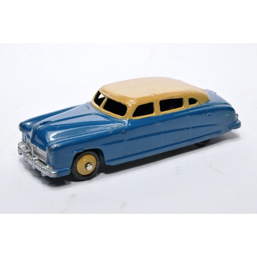 848 - Dinky No. 171 Hudson Commodore Sedan. Single issue is in two-tone blue and light tan, inc hubs, as s... 