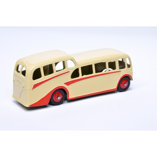 912 - Dinky No. 280 Observation Coach. Single issue is in cream, with red flashes, and red hubs. Displays ... 