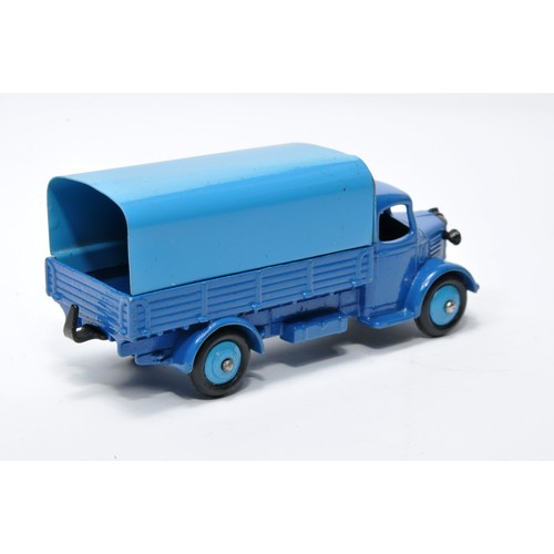 968 - Dinky No. 413 Austin Covered Wagon. Single issue is in dark blue with mid-blue hubs (inc tilt), as s... 