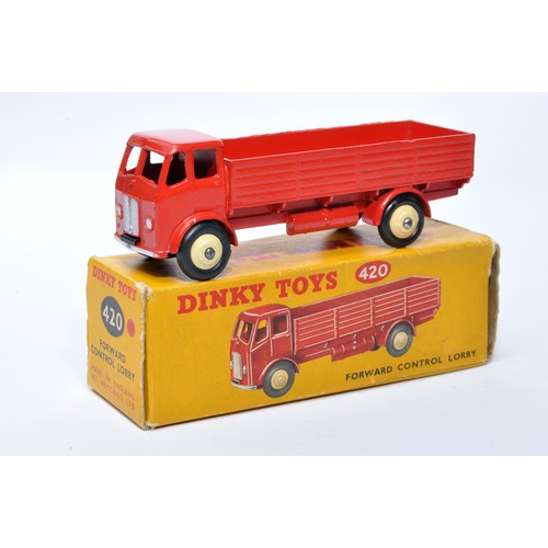 985 - Dinky No. 420 / 25R Forward Control Lorry. Single issue is in red, with beige hubs, as shown. Displa... 