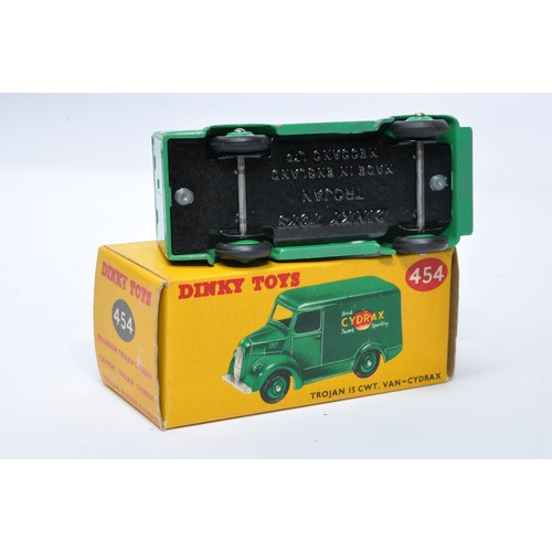 1003 - Dinky No. 454 Trojan Van, Cydrax. Single issue is in green, with green hubs, as shown. Displays gene... 