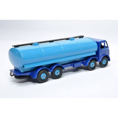 1024 - Dinky No. 504 Foden 14-ton tanker, type 1. Single issue is in two-tone blue, with blue flash and hub... 