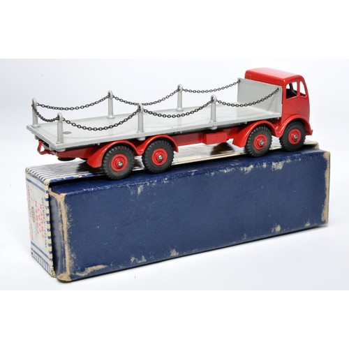 1048 - Dinky No. 905 Foden Flat Truck with Chains. Single issue is in red / grey with red hubs, as shown. D... 