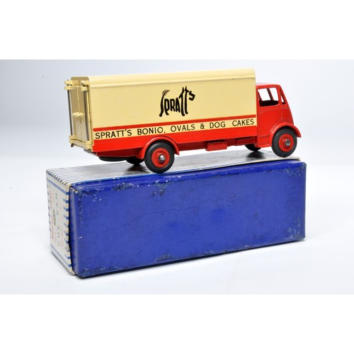 1049 - Dinky No. 917 Guy advertising van, Spratts. Single issue is in red / beige with red hubs, as shown. ... 