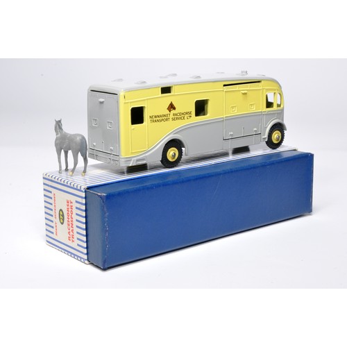 1065 - Dinky No. 979 Racehorse Transporter, Newmarket. Single issue is in lemon yellow and grey, with yello... 