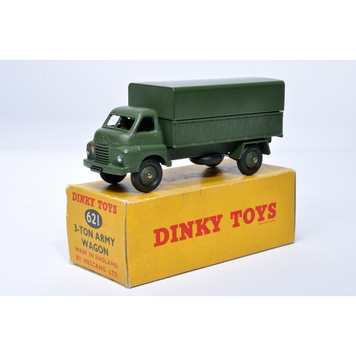 1069 - Dinky Military No. 621 3-Ton Army Wagon. Displays generally very good to excellent, with very little... 