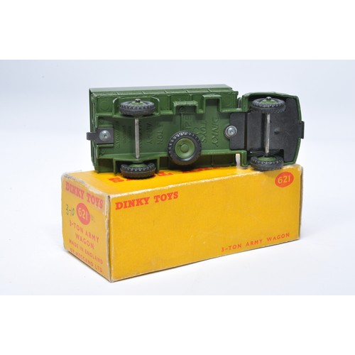 1071 - Dinky Military No. 621 3-Ton Army Wagon. Displays generally very good to excellent, with very little... 