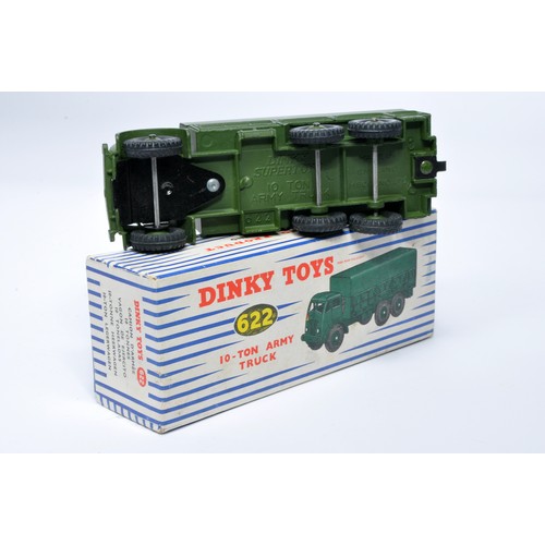 1074 - Dinky Military No. 622 10-ton Army truck. Displays generally very good to excellent, with very littl... 