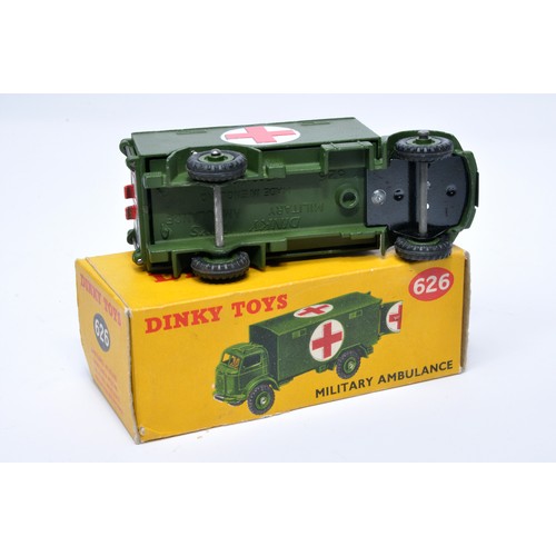 1079 - Dinky Military No. 626 Military Ambulance. Displays generally very good to excellent, with very litt... 