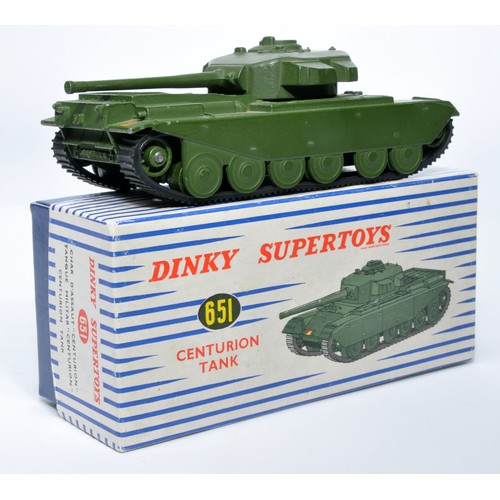 1088 - Dinky Military No. 651 Centurion Tank. Displays generally good to very good, with the odd minor sign... 