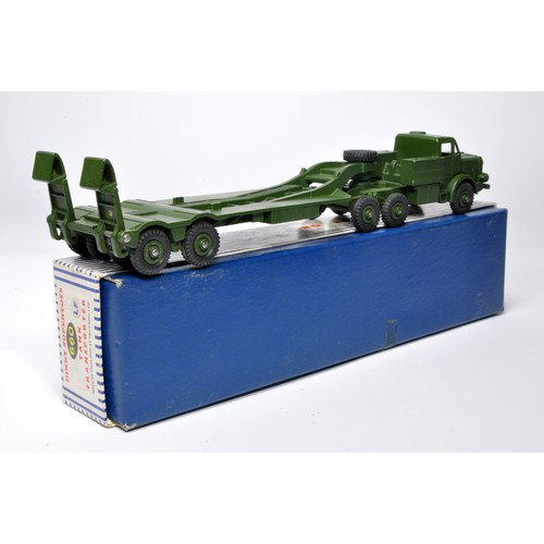 1090 - Dinky Military No. 660 Tank Transporter. Displays generally good to very good, with only very minor ... 