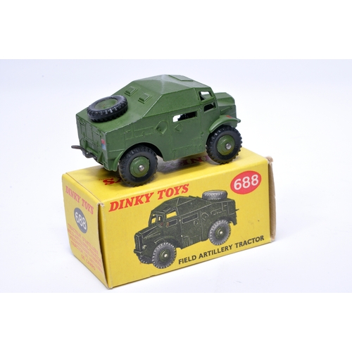 1098 - Dinky Military No. 688 Field Artillery Tractor. Displays generally good to very good, with very litt... 