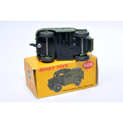 1099 - Dinky Military No. 688 Field Artillery Tractor. Displays generally good to very good, with very litt... 