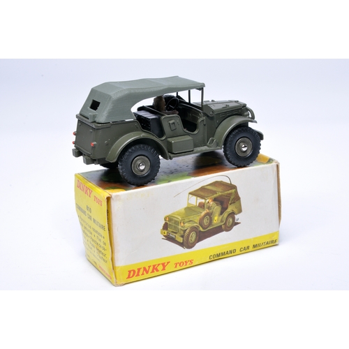 1105 - French Dinky Military No. 810 Command Car. Displays generally good to very good, with very little, o... 