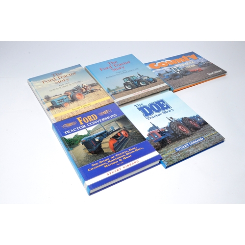 142 - A group of Tractor publications and literature relating to books on Ford, County, Doe and Ford Tract... 