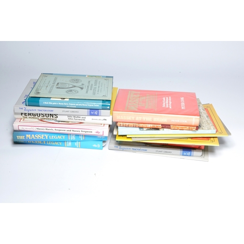 147 - A group of Tractor publications and literature relating to books on Massey Ferguson, Ferguson and ge... 