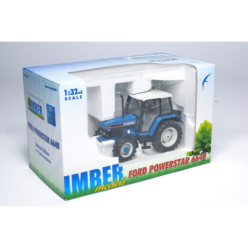 77 - Imber Models 1/32 farm model issue comprising Ford Powerstar 6640 Tractor. Excellent and secure in  ... 