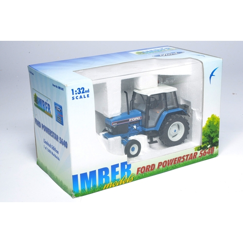 78 - Imber Models 1/32 farm model issue comprising Ford Powerstar 5640 Tractor. Excellent and secure in  ... 