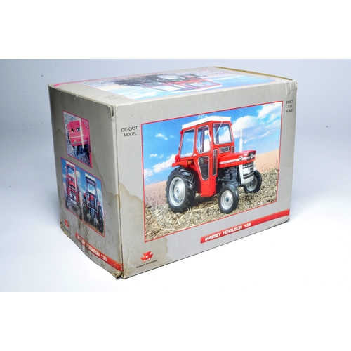 80 - Universal Hobbies 1/16 farm model issue comprising Massey Ferguson 135 Tractor. Model has been displ... 