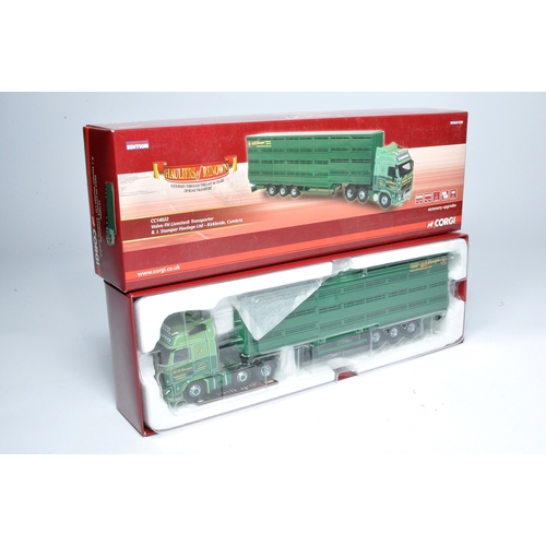 87 - Corgi 1/50 model truck issue comprising CC14022 Volvo in the livery of R.I.Stamper Haulage Ltd, exce... 