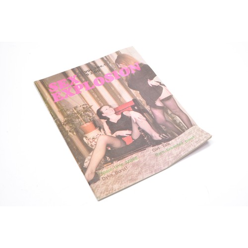 11 - Adult vintage glamour book / magazine comprising single issue of 'Sex Explosion', Vol 2, no. 1.