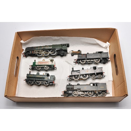 13 - Model Railway comprising 6 items to include Locomotives including Duchess of Montrose plus other tan... 