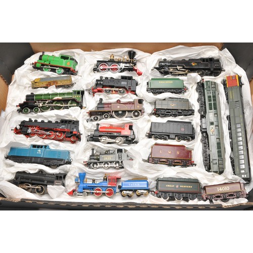 47 - Model Railway comprising approx 20 items to include mostly Locomotives, but also tenders and other r... 