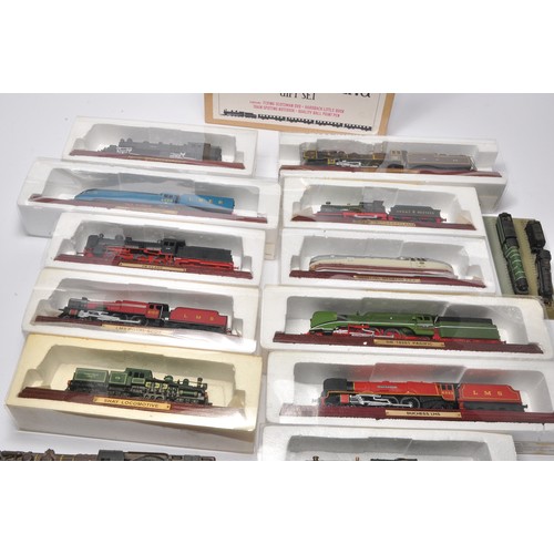 58 - Model Railway comprising a group of static display locomotives, as shown.