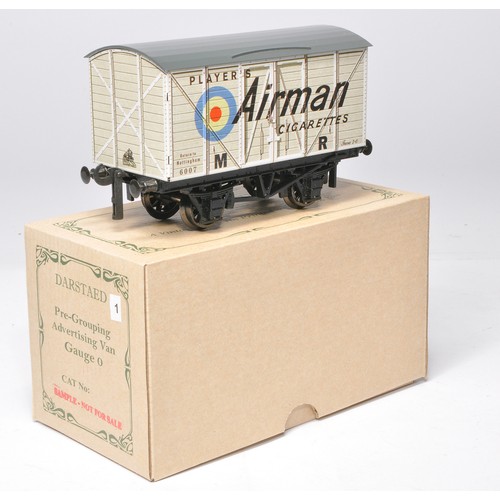 64 - Darstaed Deluxe O Gauge Model Railway issue comprising advertising van in the livery of Airman Cigar... 