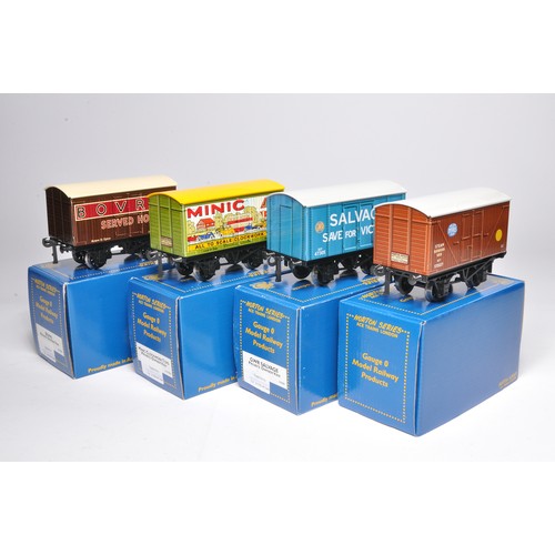 73 - Ace Trains Horton Series O Gauge Model Railway issues comprising 4 x advertising vans in the liverie... 