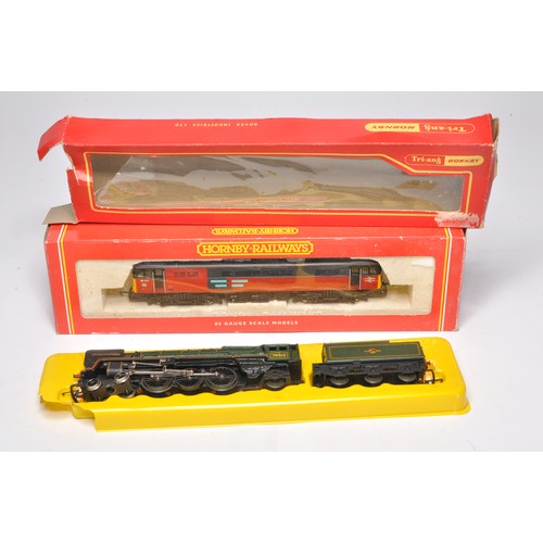 78 - Hornby model railway issues comprising Britannia 'Oliver Cromwell' Locomotive plus R322 Class 86 Rai... 