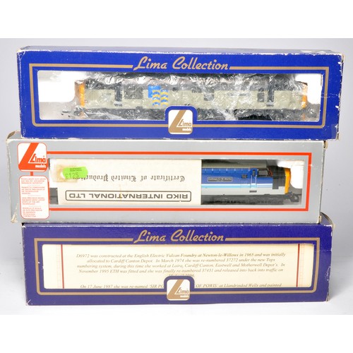 104 - Lima Model Railway comprising trio of locomotives, to include, Class 37 Sir Powys special edition, C... 