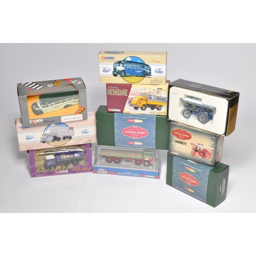 116 - Corgi diecast model group comprising ten boxed issues comprising mostly commercial vehicles, includi... 