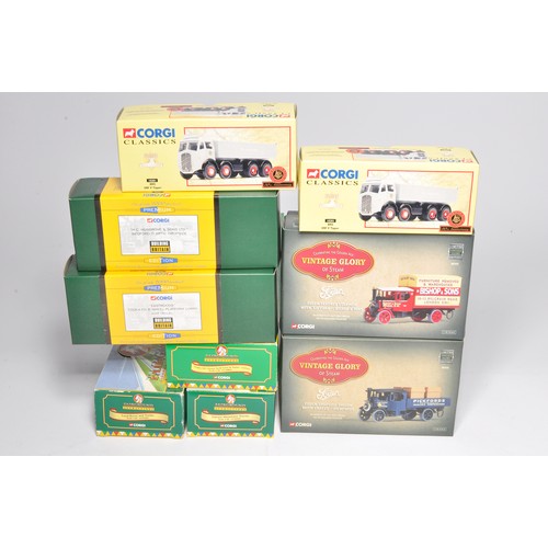 117 - Corgi diecast model group comprising ten boxed issues comprising mostly commercial vehicles, includi... 