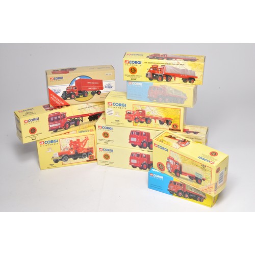 118 - Corgi diecast model group comprising ten boxed issues comprising mostly commercial vehicles, includi... 