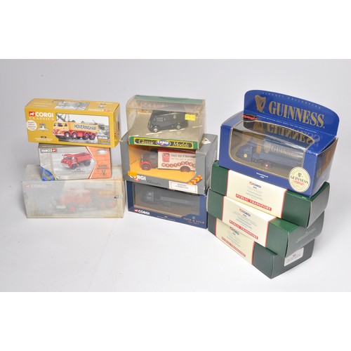 119 - Corgi diecast model group comprising ten boxed issues comprising mostly commercial vehicles, includi... 