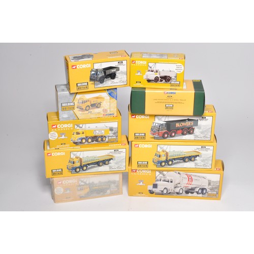 120 - Corgi diecast model group comprising ten boxed issues comprising mostly commercial vehicles, from th... 