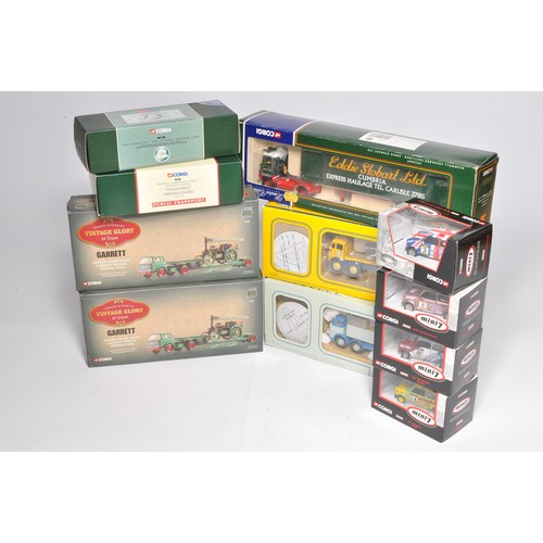 130 - Corgi diecast model group comprising 11 x boxed issues including commercial vehicles, as shown. Plus... 