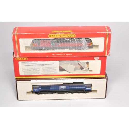 141 - Hornby Model Railway comprising trio of locomotives, to include, Toton Traction Depot, Class 86 and ... 