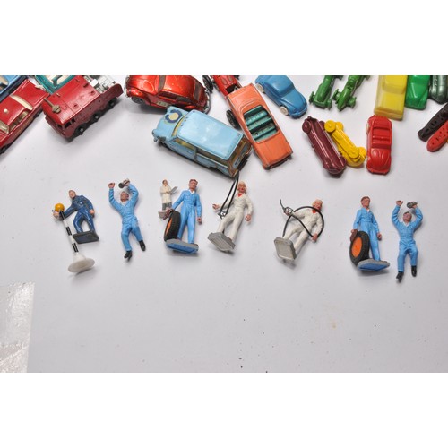 160 - A comprehensive childhood collection of mainly playworn diecast including Matchbox Regular Wheels, C... 