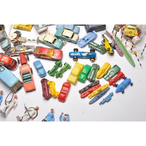 160 - A comprehensive childhood collection of mainly playworn diecast including Matchbox Regular Wheels, C... 