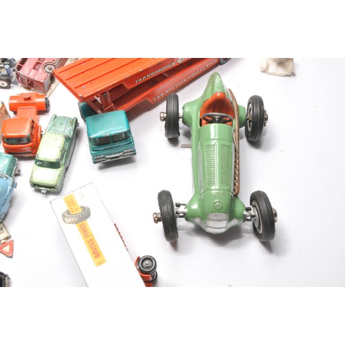 160 - A comprehensive childhood collection of mainly playworn diecast including Matchbox Regular Wheels, C... 