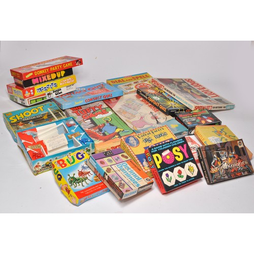 172 - An assortment of vintage children's games, as shown. Whilst sets contain contents, games are not che... 