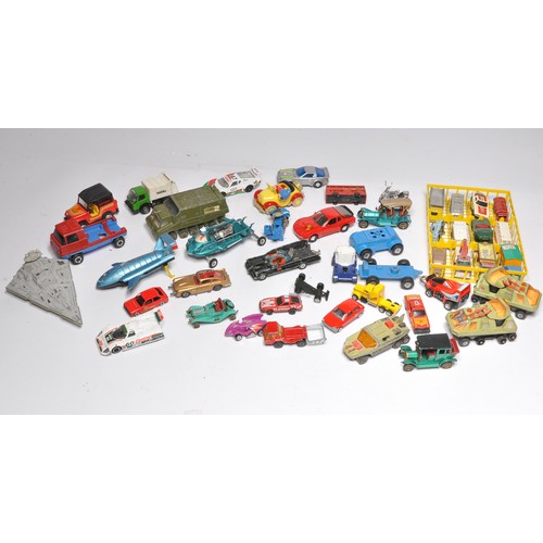 178 - A collection of vintage diecast toys to include some TV Related issues from Corgi / Dinky including ... 