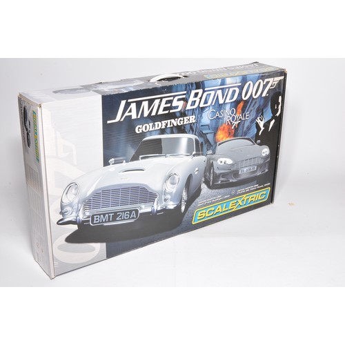 190 - Scalextric Slot Cars Set James Bond 007 Casino Royale. Complete in box.