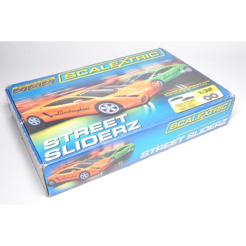 192 - Scalextric Slot Car Set - Street Sliderz. Looks to be complete in box.